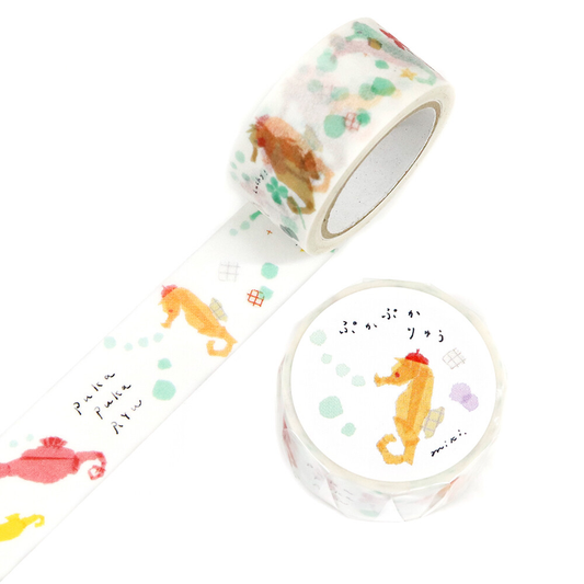 Saien Artist Washi Tape Series designed by Miki Tamura - Pukapuka-ryu