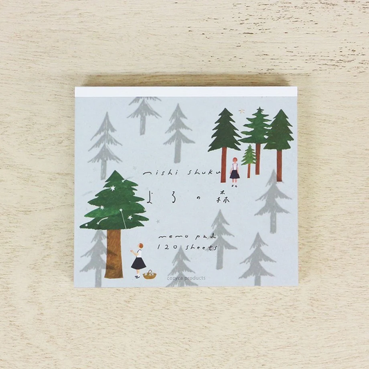 Memo Pad Series designed by Nishi Shuku - Forest