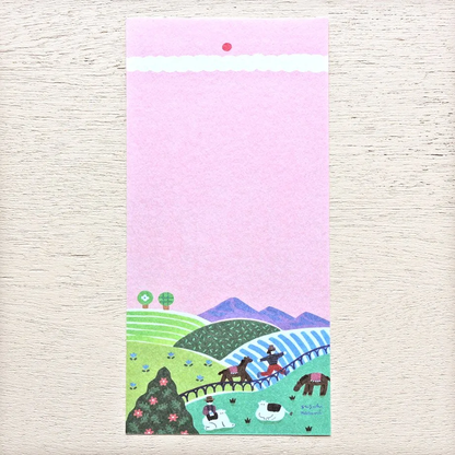 Mini Note Pad Series designed by Narumi Suzuki - Animal Life