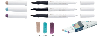 Ink Brush Pen 3 Color Set vol.2