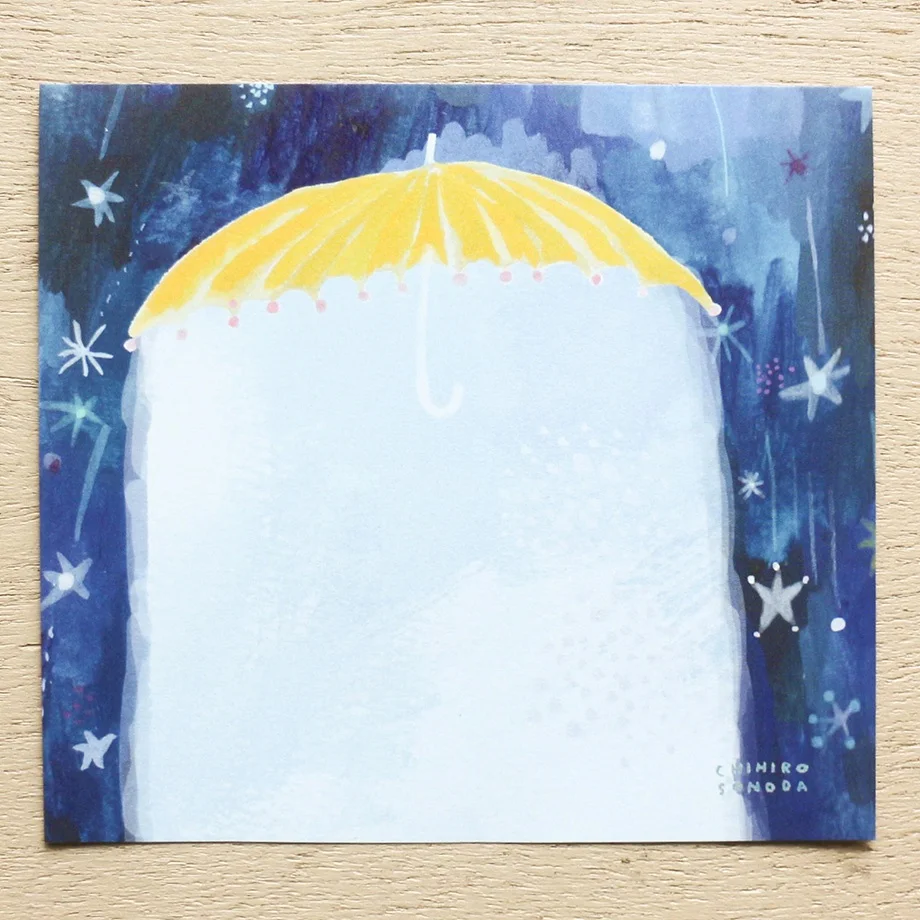 Memo Pad Series designed by Chihiro Sonoda - Starry Day