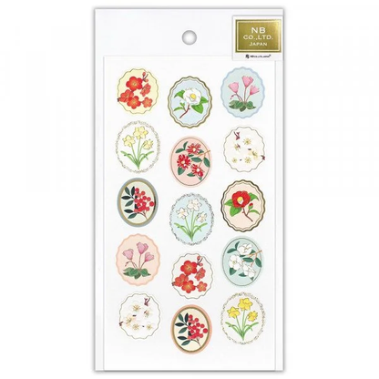 Foron Pearl Series Gold Foil Sticker - Large Kanbana