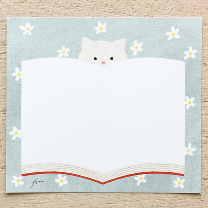 Memo Pad Series designed by Mariko Fukuoka - Meow