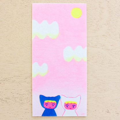 Mini Note Pad Series designed by Yuki Itoi - Neko