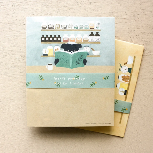 Letter Writing Set Series designed by Mariko Fukuoka - Indri's Pharmacy