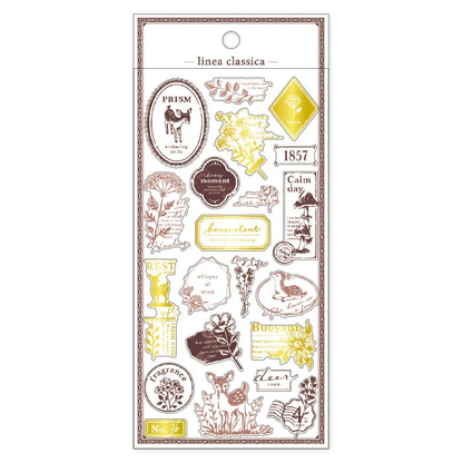 Linea Classica Foil Sticker Series - Fawn