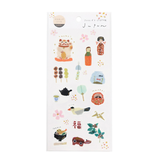 Saien Chigiri e Style Sticker Series designed by Miki Tamura  - Japon