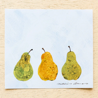 Memo Pad Series designed by Midori Asano - Fruits