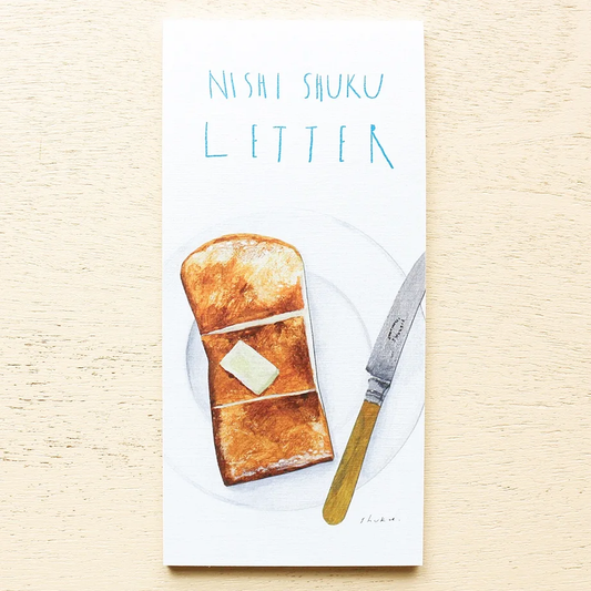 Mini Note Pad Series designed by Nishi Shuku - Letter