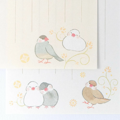 Small Writing Notepad Series - Bird