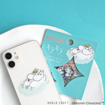 Moomin Limited Flake Sticker Bag - Moomin & Snorkmaiden