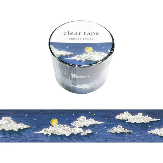 Canvas Series Clear Tape - Wave