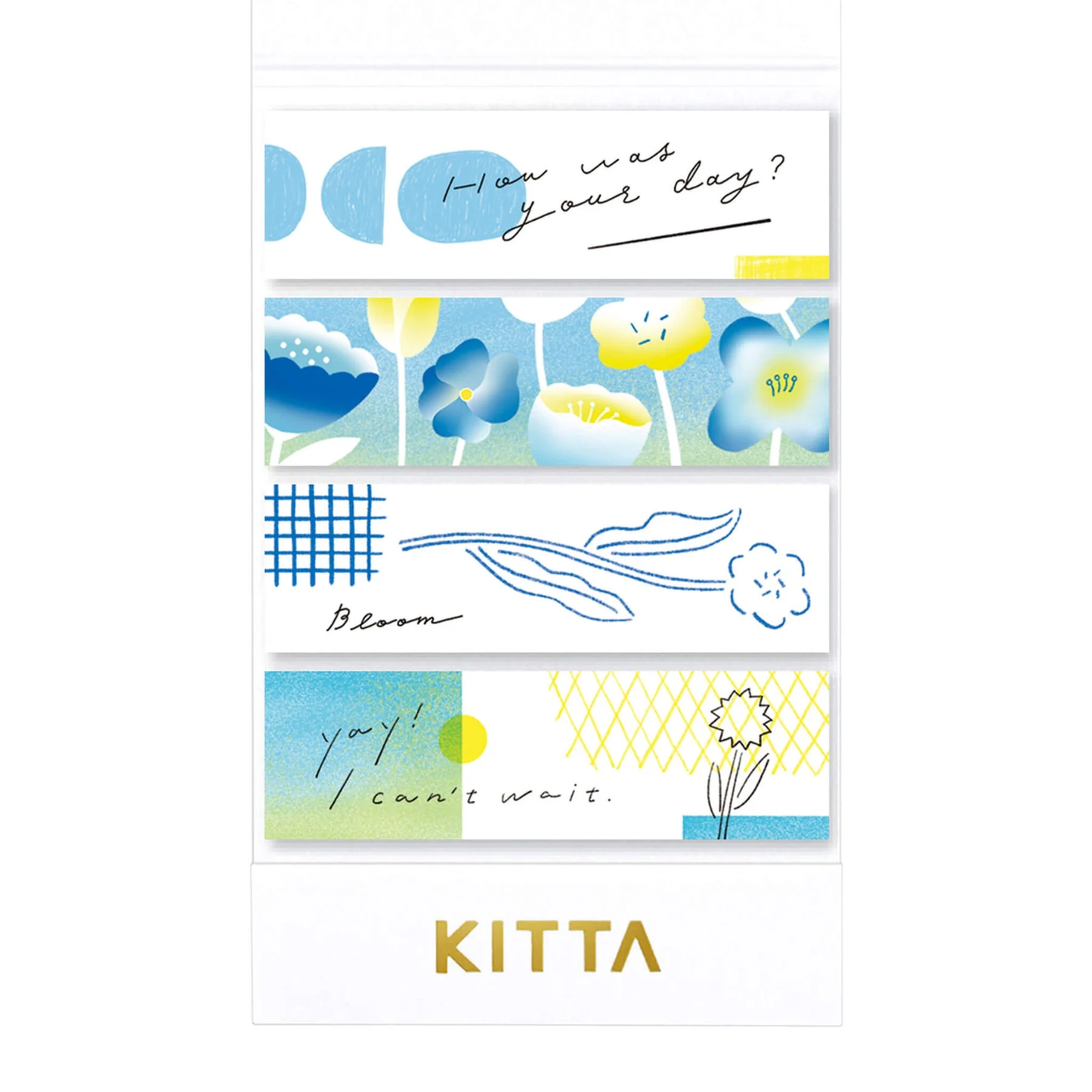 Hitotoki KITTA Basic Series Portable Sticker - Message 2