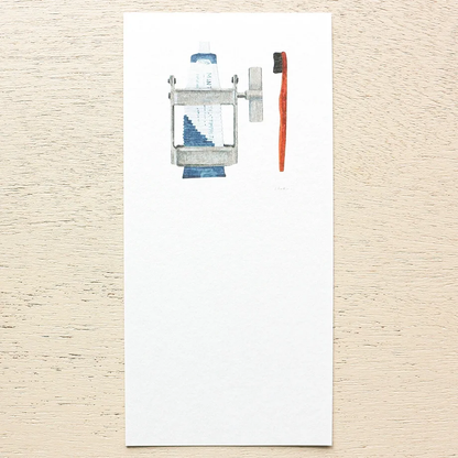 Mini Note Pad Series designed by Nishi Shuku - Letter