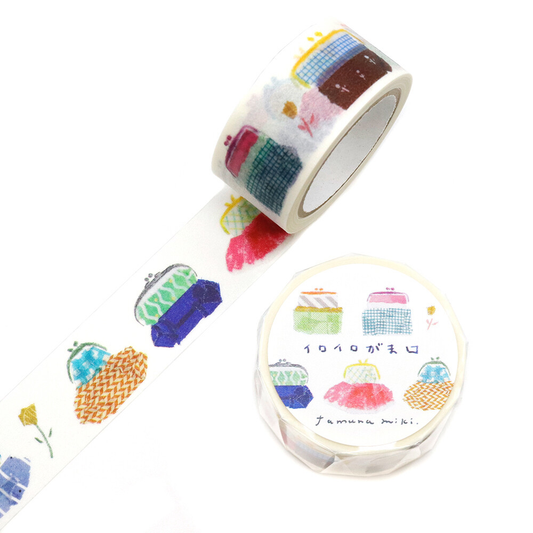 Saien Artist Washi Tape Series designed by Miki Tamura - Gamaguchi