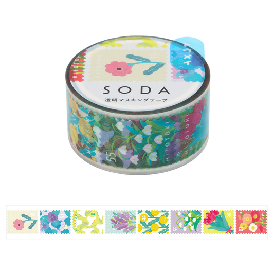 Hitotoki SODA Clear Tape Series - Stamp