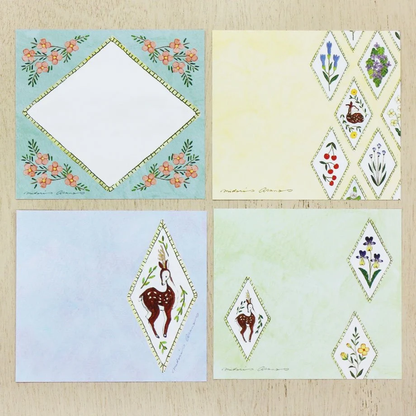 Memo Pad Series designed by Midori Asano - Deer Dream