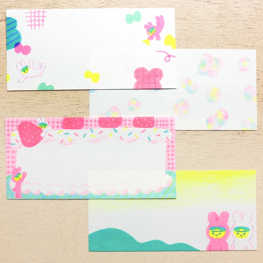 Mini Note Pad Series designed by Yuki Itoi - Usagi