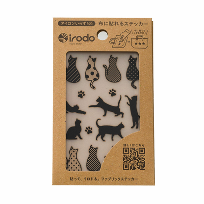 Non-iron Fabric Transfer Stickers - Cat