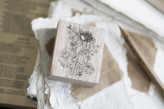 Pray Series Rubber Stamp - Selah