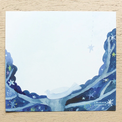 Memo Pad Series designed by Chihiro Sonoda - Starry Day