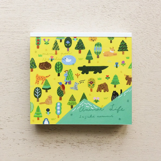 Memo Pad Series designed by Narumi Suzuki - Animal Life