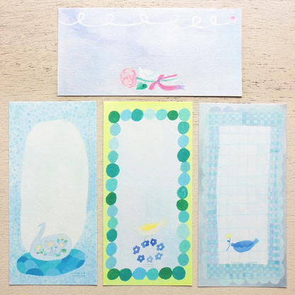 Mini Note Pad Series designed by Chihiro Sonoda - TORI isogi goaisatsumade