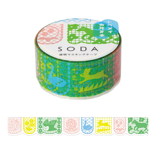 Hitotoki SODA Die Cut Clear Tape Series - Papercut