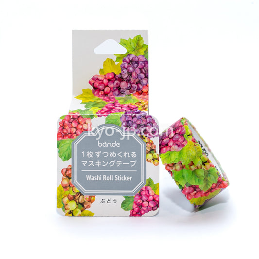 Washi Sticker Roll Series - Grape