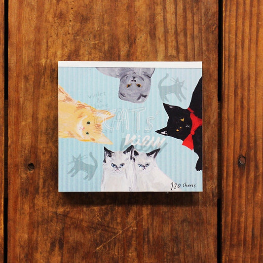 Memo Pad Series designed by Fragola, Violet & Claire - Sumire Taya Cat's View