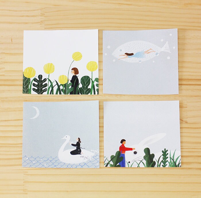 Memo Pad Series designed by Nishi Shuku - Trip