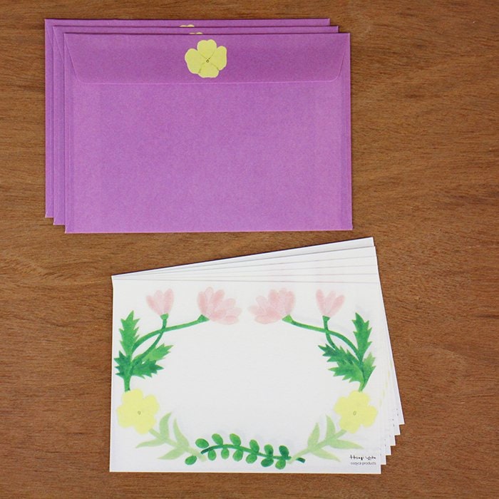 Mini Letter Writing Set Design by Hiiragi Yuka - Night