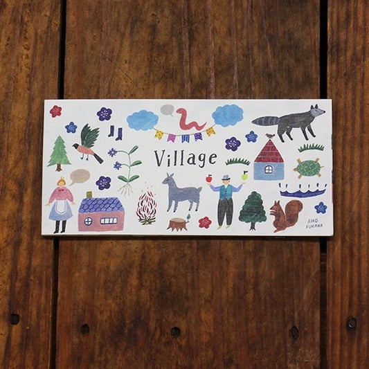 Mini Note Pad Series designed by Aiko Fukawa - Village