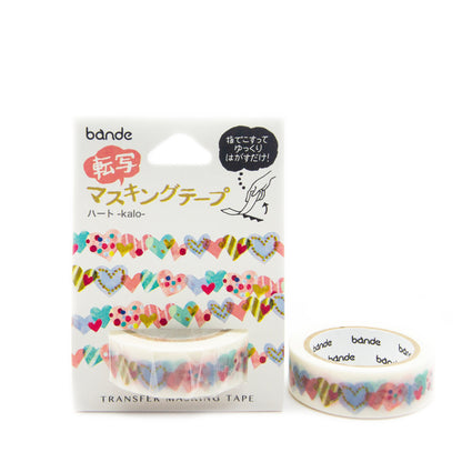 Transfer Washi Tape Series - Heart Kalo