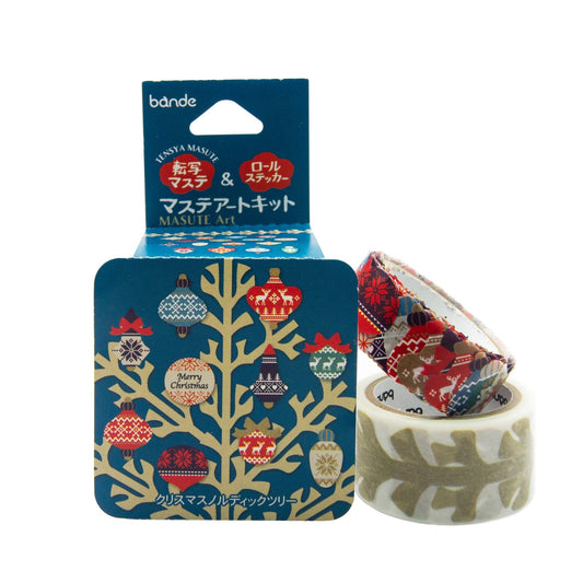 Christmas Limited Washi Sticker Roll Series - Tree