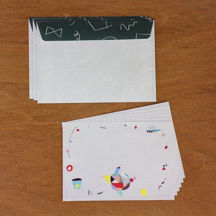 Mini Letter Design Mini Letter Writing Set Series design by Subikiawa - Hikokigumo – Today ...