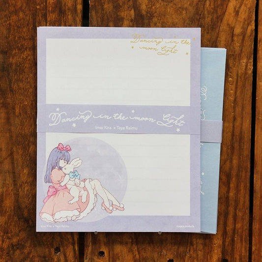 Letter Writing Set Series design by Co Branding Imai Kira x Taya Raimu - Dancing in the Moon Light