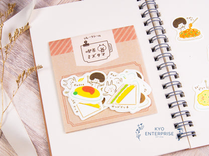 Flake Sticker Series designed by Mizutama - Food