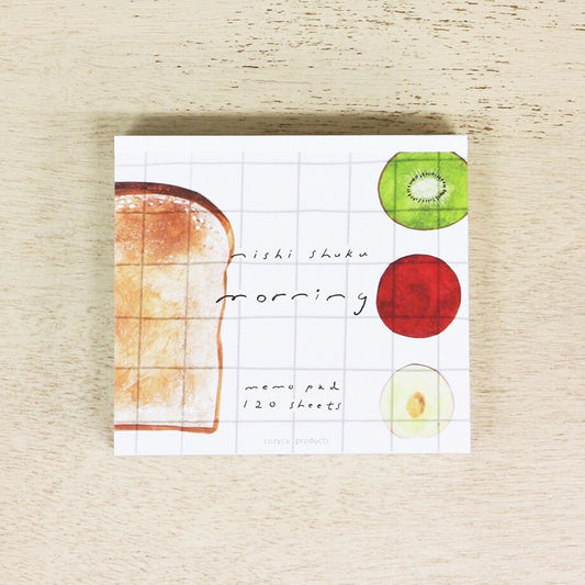 Memo Pad Series designed by Nishi Shuku - Morning