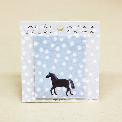 Tracing Paper Sticky Note Series designed by Nishi Shuku - Mizutama (Dot)