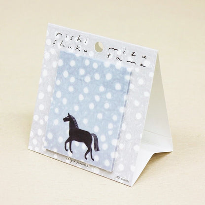 Tracing Paper Sticky Note Series designed by Nishi Shuku - Mizutama (Dot)