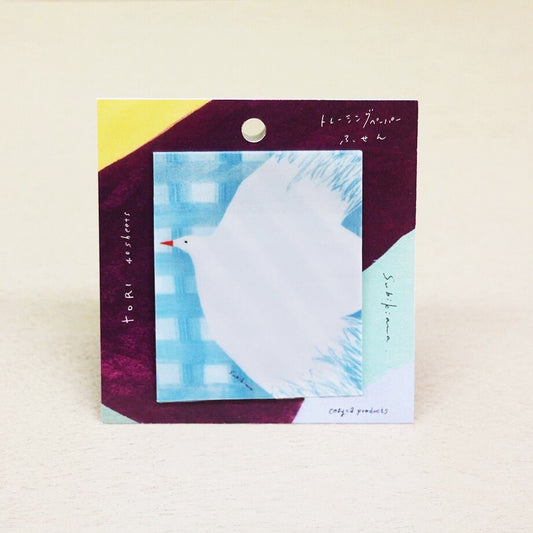 Tracing Paper Sticky Note Series designed by Subikiawa Tori - Bird