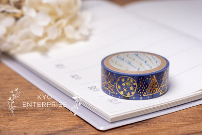 Kenji Miyazawa's Theater Series Gold Foil Washi Tape - The Nighthawk Star