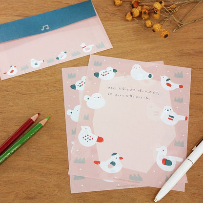 Letter Writing Set Series designed by Masao Takahata- Pigeon Whistles