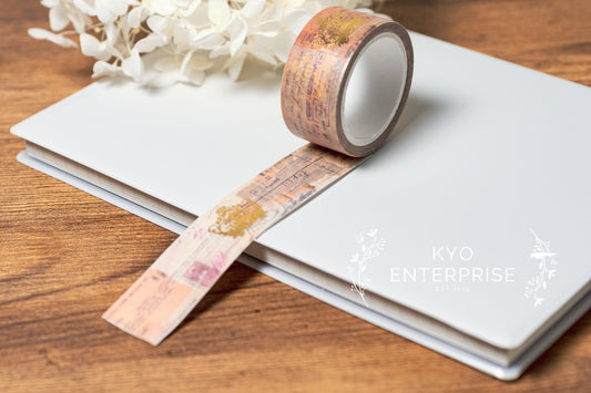 Gold Foil Washi Tape Series designed by Sunny Sunday - Logo