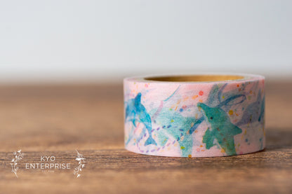 Washi Tape Series designed by Nakauchi Waka - Dolphin