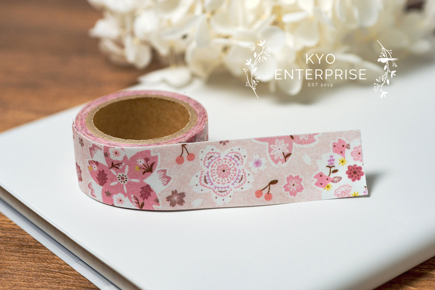 Washi Tape Series designed by Umemoegi - Sakura Pattern