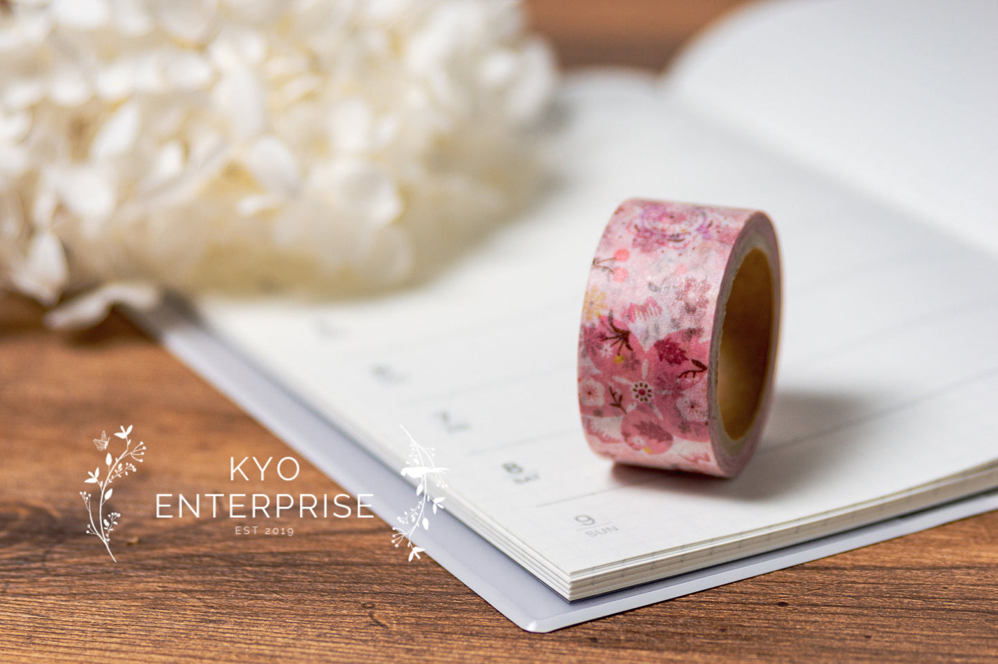 Washi Tape Series designed by Umemoegi - Sakura Pattern