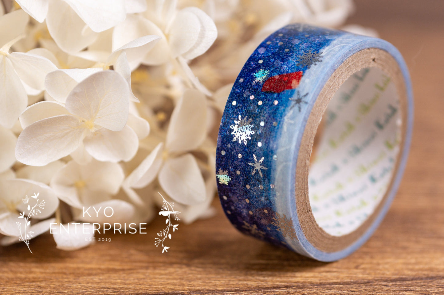 Kenji Miyazawa's Theater Series Silver Foil Washi Tape - On The Fourth Day Of The Narcissus Month