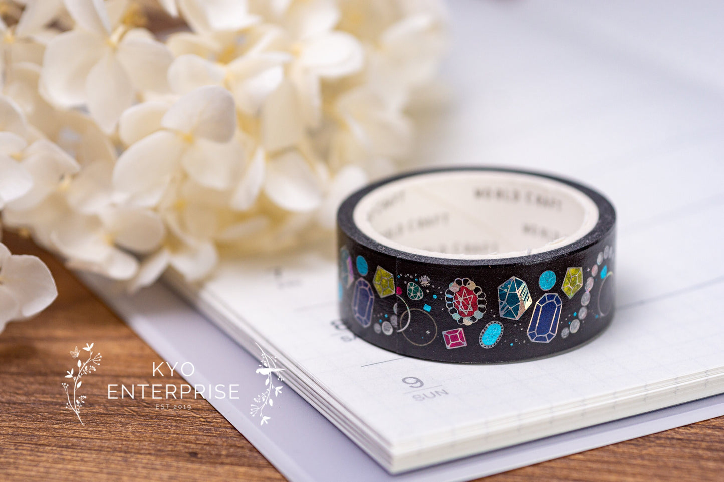 KiraKira Foiled Collection Series Foil Washi Tape  - Jewelry